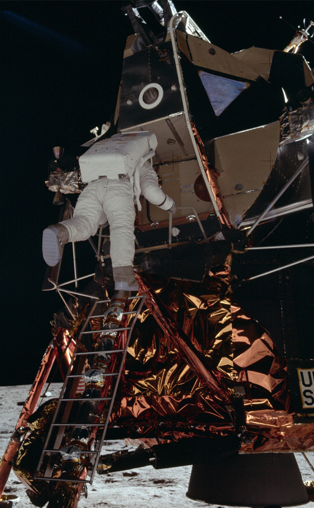 First moon landing. Экипаж Аполлон 11. Базз Олдрин. Конференция с Аполлон 11.